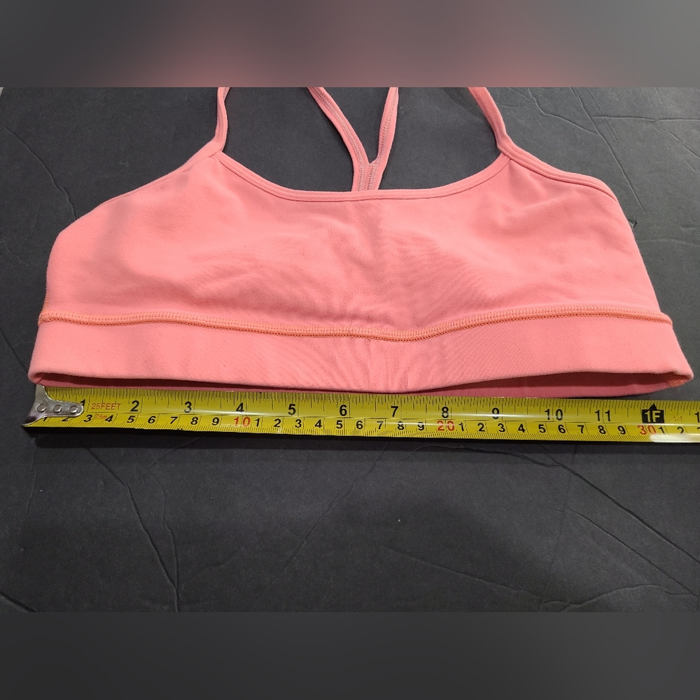 Lululemon Athletica Women's Peach Sports Bra Sz.6 - Picture 2 of 5